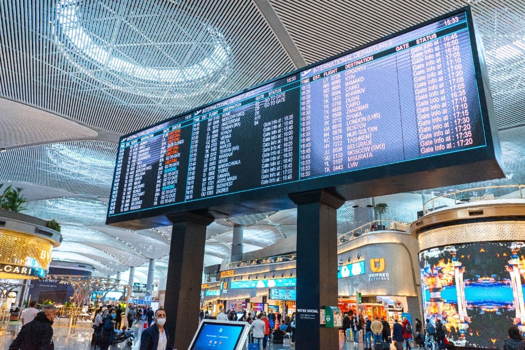 Airport, Metro & Transportation Passenger Information Displays